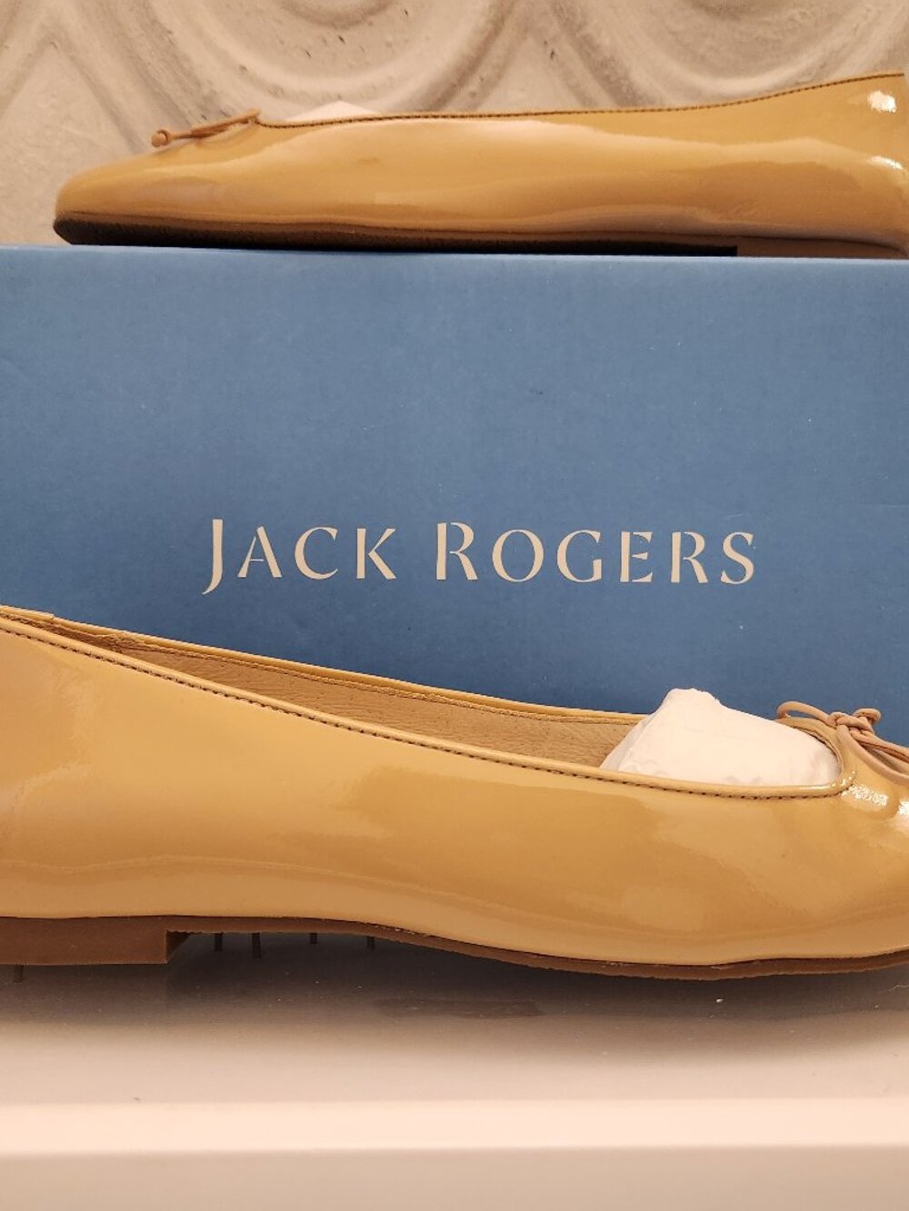 Jack Roger "Kenlyn" Patent leather ballet flats. NIB. Size 9